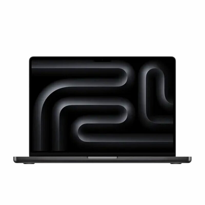 Schwarz Macbook Pro
